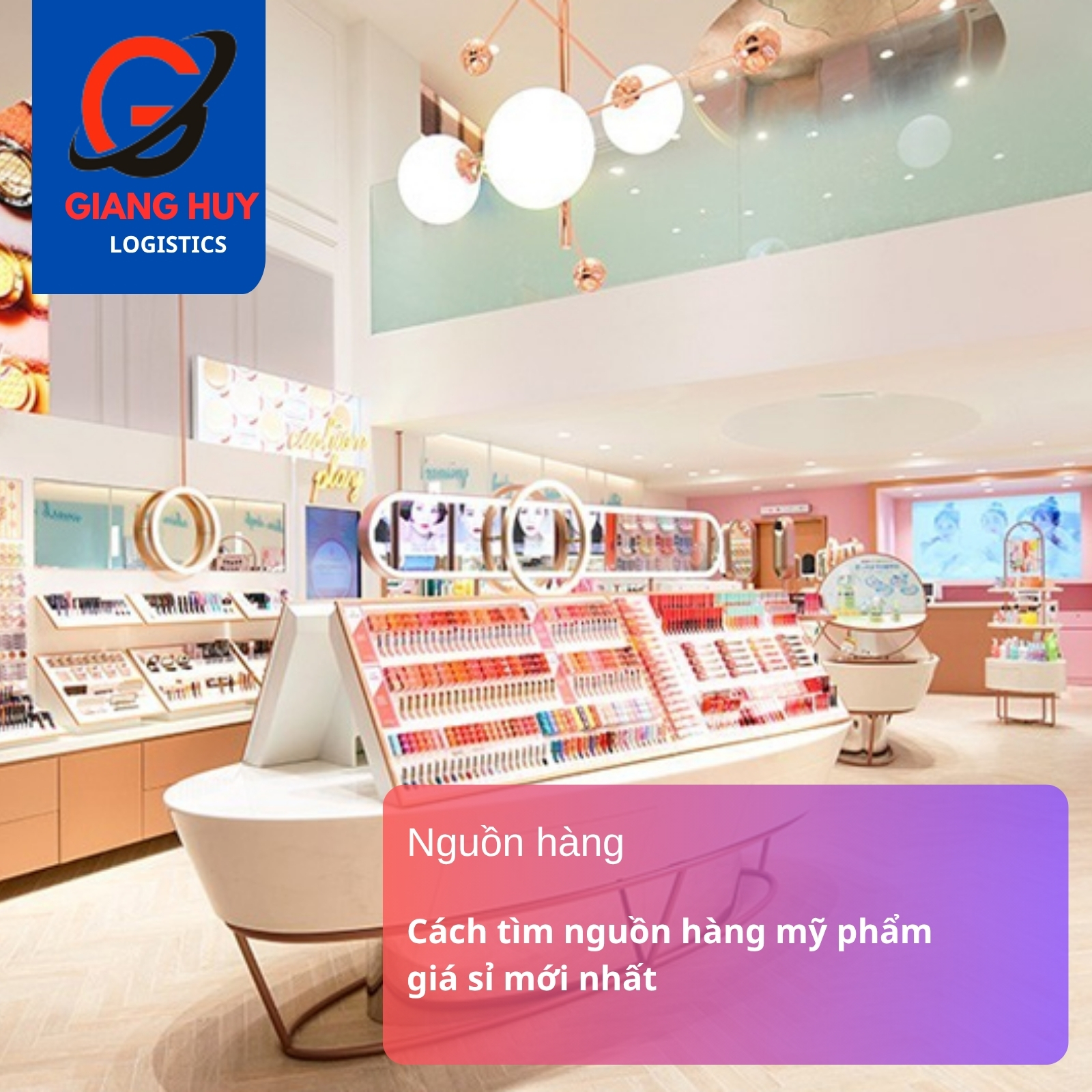 Cách tìm nguồn hàng mỹ phẩm giá sỉ mới nhất